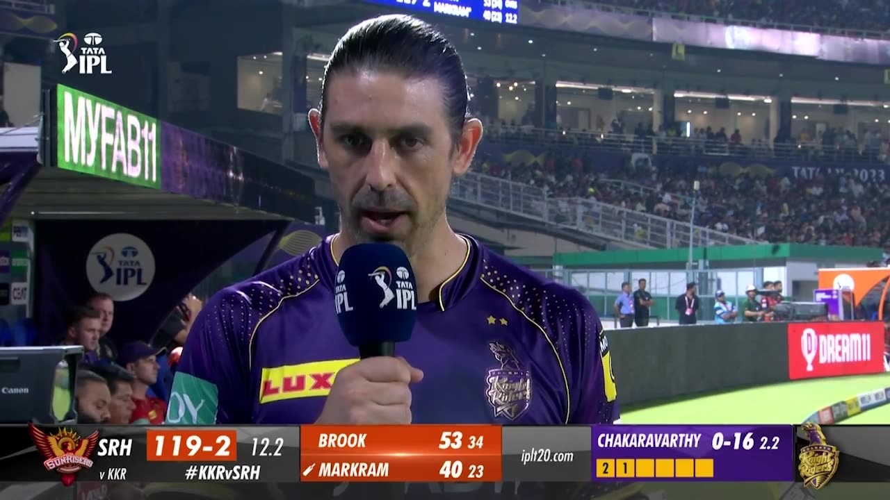 M19: KKR vs SRH – David Wiese Interview