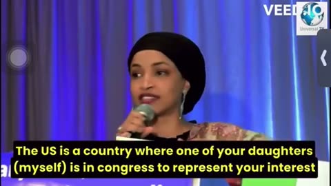 Ilhan Omar telling people that Somalians tell our government what to do