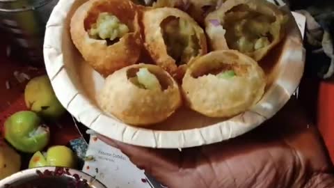 STUFFED DAHI GOLGAPPE 😍😍 _ Indian street food #shorts