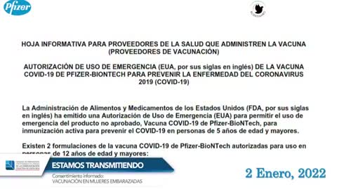 CONFERENCIA ¿ES CORRECTA LA VACUNACION EN MUJERES EMBARAZADAS?