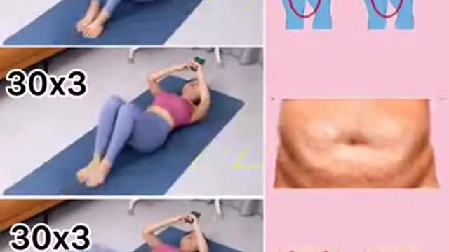 Daily exercise for female!