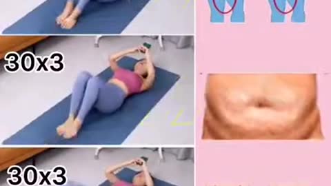 Daily exercise for female!