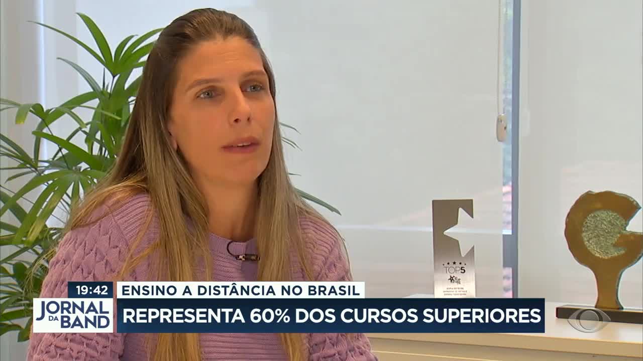 Ensino à distância no Brasil representa 60% dos cursos