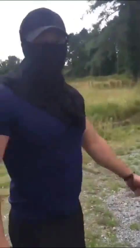 Foreign men with accents wearing black masks in rural Ireland asking QUESTIONS!