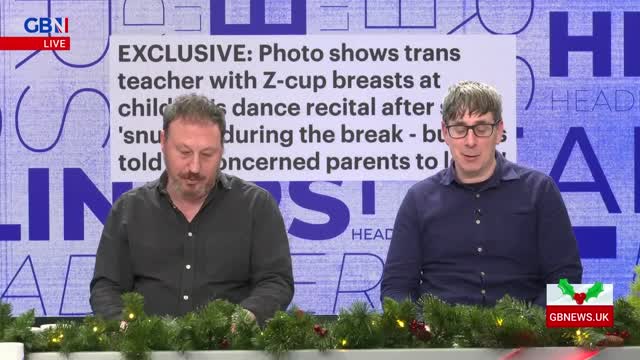 Photo shows trans teacher with Z-cup breasts at children’s dance Headliners