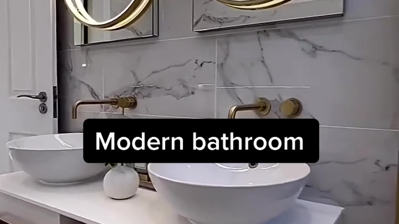 Modern bathroom