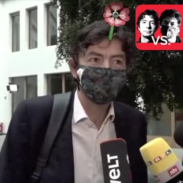 Drosten Arzt mit Maske