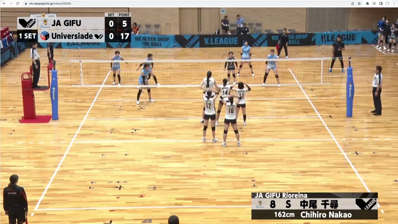 20230701 V Summer League West Competition "Japan Universiade Team vs JA GIFU"