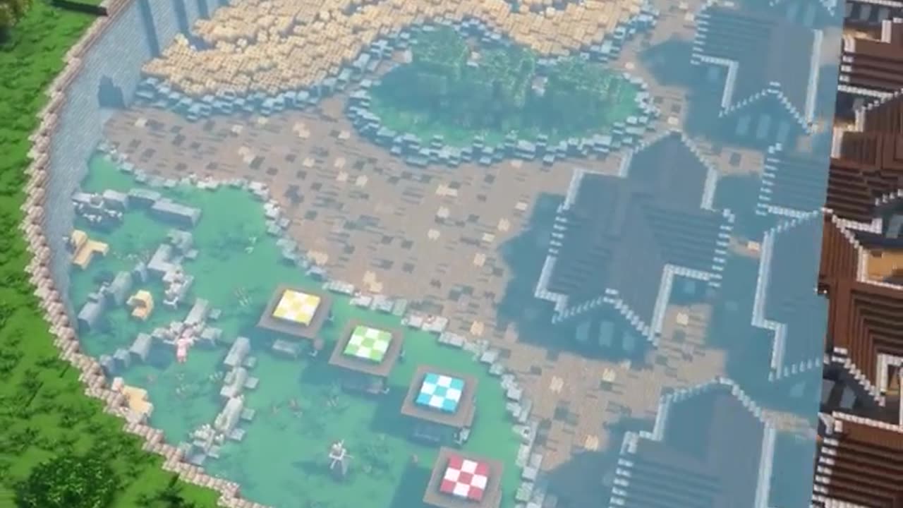 Minecraft underground Village| tutorial|