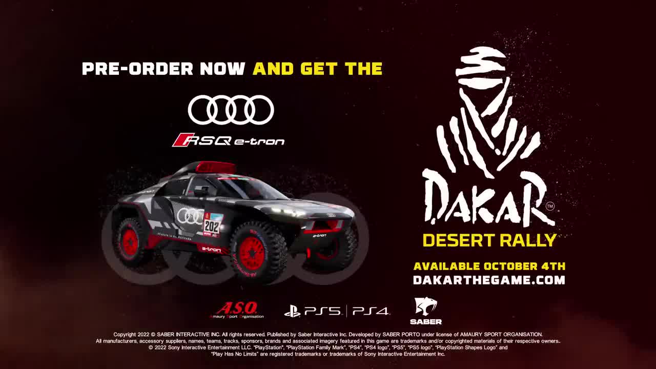 Dakar Desert Rally - Official Pre-Order Trailer PS5 & PS4 Games