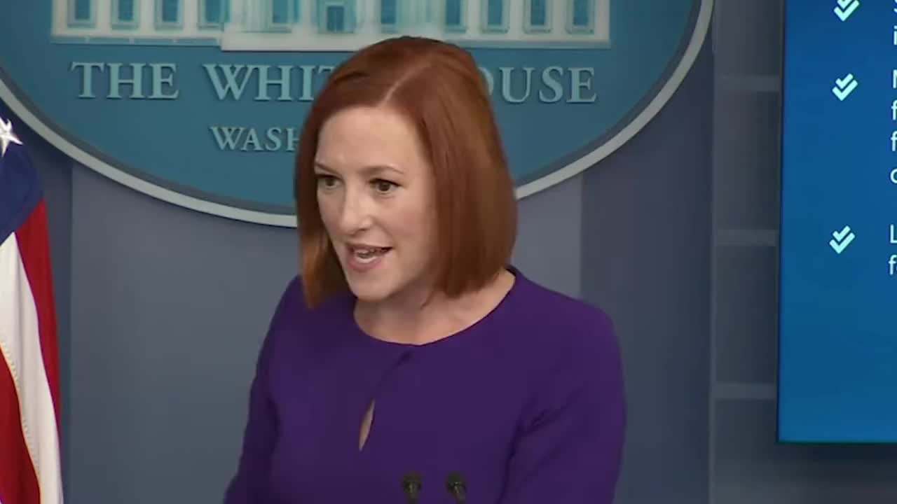 Jen Psaki Asked About What Biden Thinks Of The "Let's Go Brandon" Chants