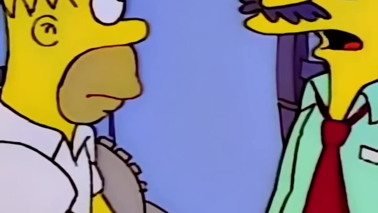 Simpsons homer gets a gun