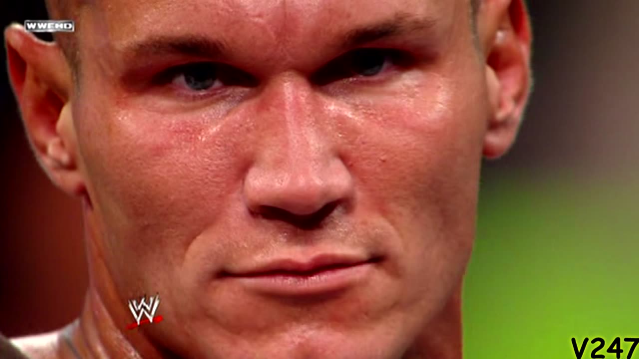 John Cena vs Randy Orton SummerSlam 2009 Highlights