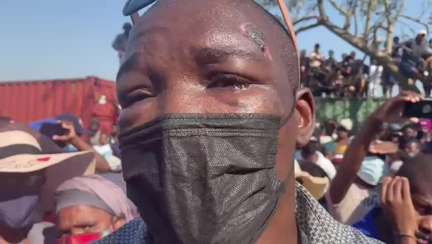 Pholani Chaji was assaulted and his car set alight