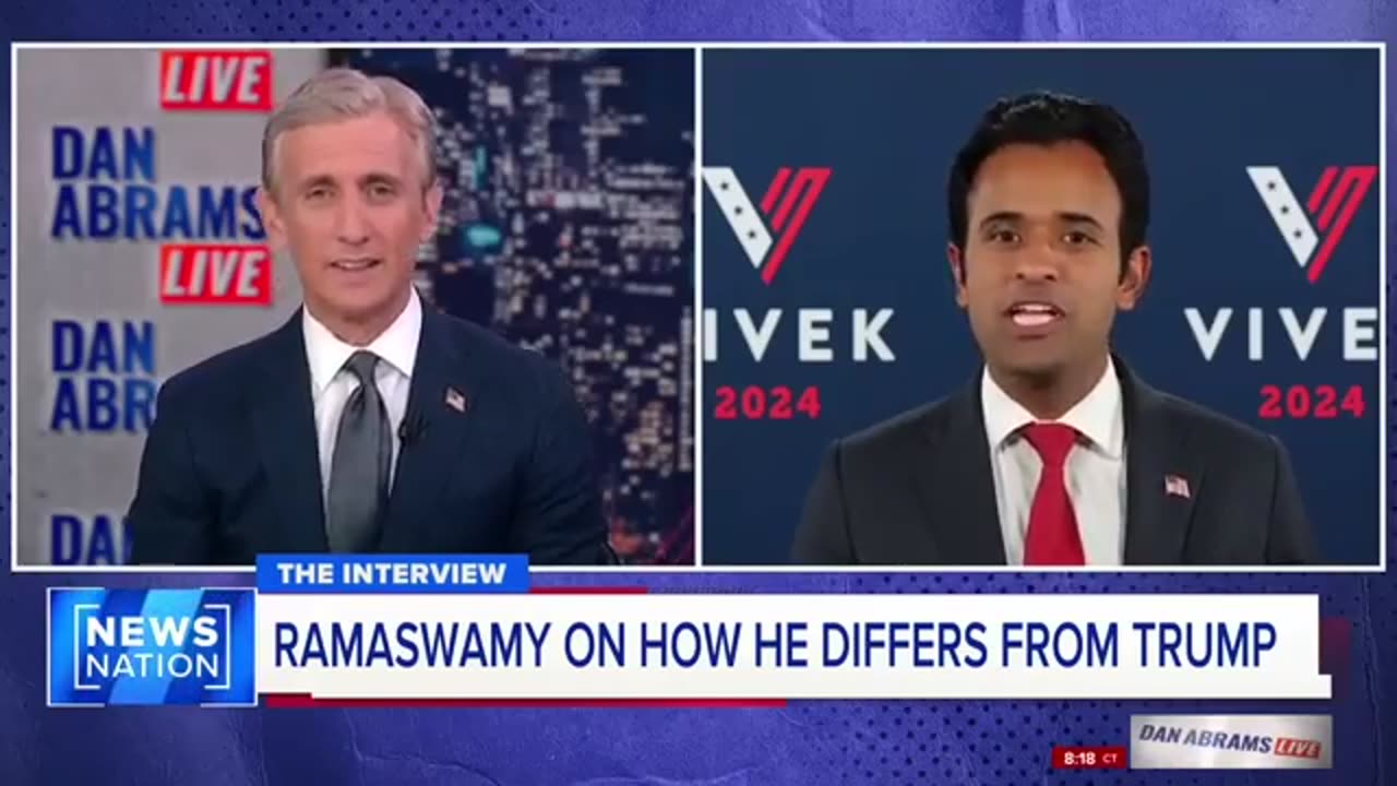 Vivek Ramaswamy On Dan Abrams Live USA news nation