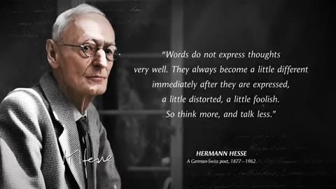 Hermann Hesse's Life Lessons Men Learn Too Late In Life