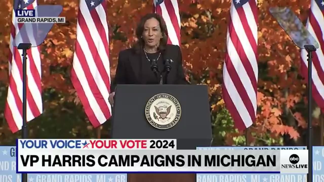 Harris says election is 'two different visions' for nation