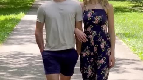 How Different Couples Walk Together.