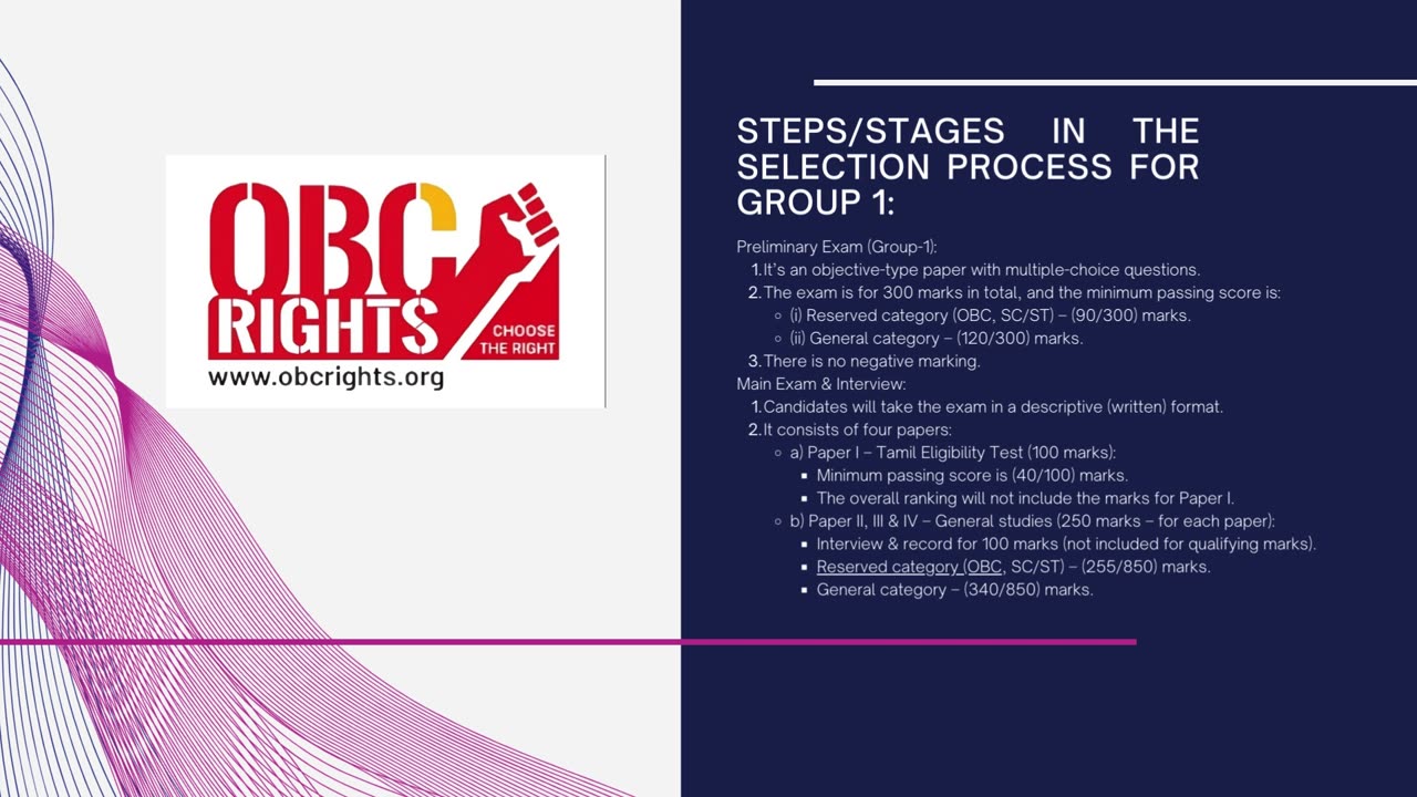 Combined Civil Service Group-1 Examd Eligibility criteria