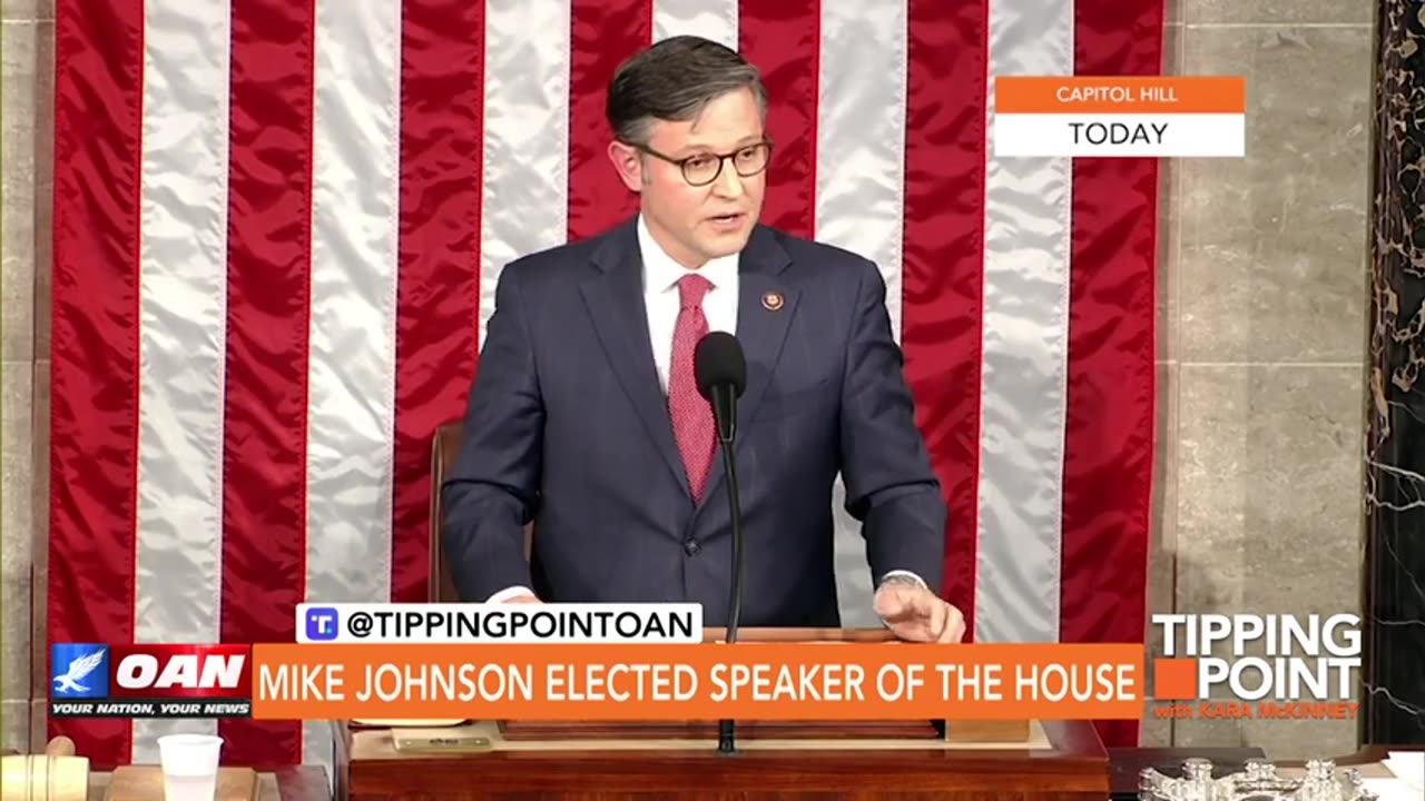 OANN - Gaetz's Gamble Worth It Mike Johnson Elected Speaker of the House