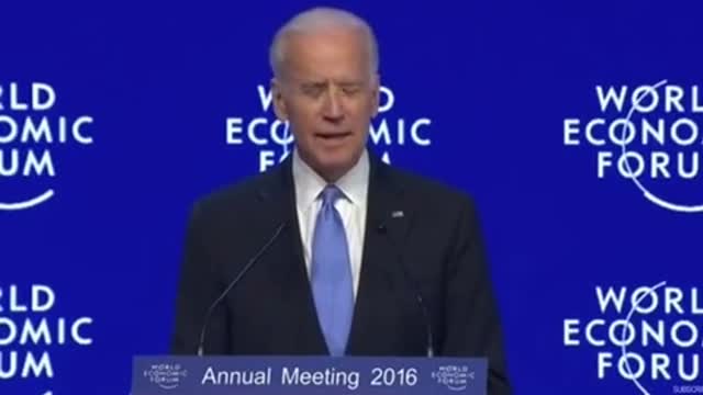 Joe Biden, Klaus Schwab & The World Economic Forum- “The Fourth Industrial Revolution”