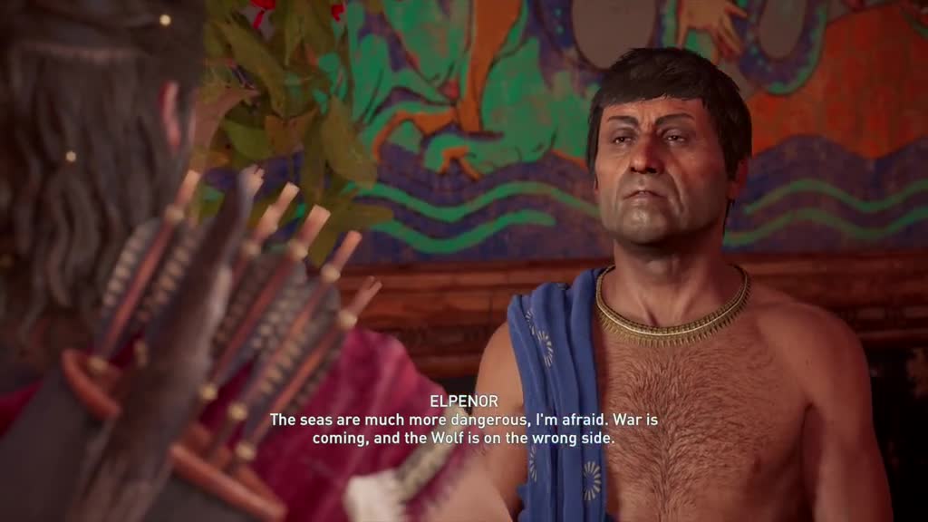 Think about the scene of being beaten by hundreds of strong men.