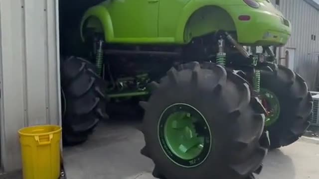 Design of large tire refitting