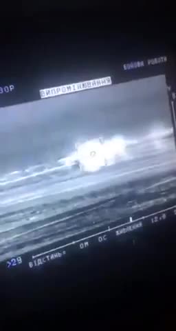 Incredible Video of Russians and Ukrainians Firing Guided Missiles at Eachother