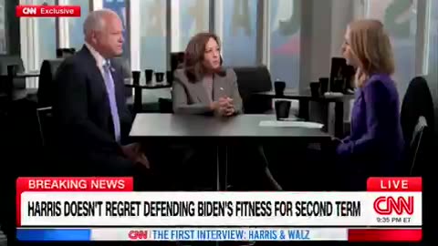 KAMALA HARRIS ON DEFENDING BIDEN'S FITNESS FOR A SECOND TERM