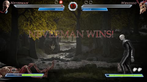 Nerverman Vs Wendigo TerrorDrome Reign Of The Legends