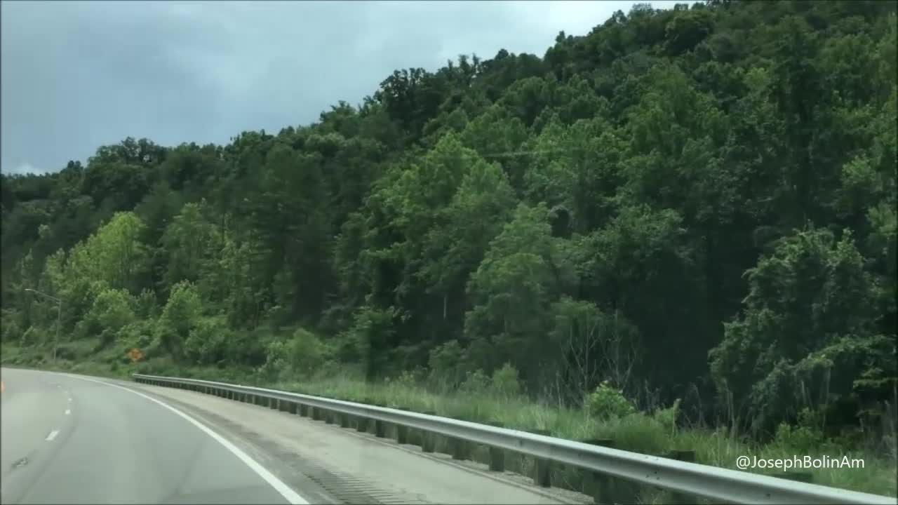 Driving Burt Combs Hwy Eastern Kentucky 07-17-2020