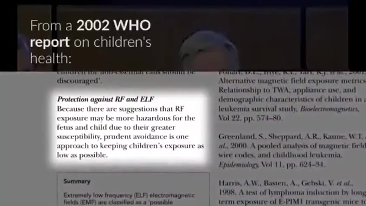 The UN and WHO knew about the dangers of 5G back in 2018