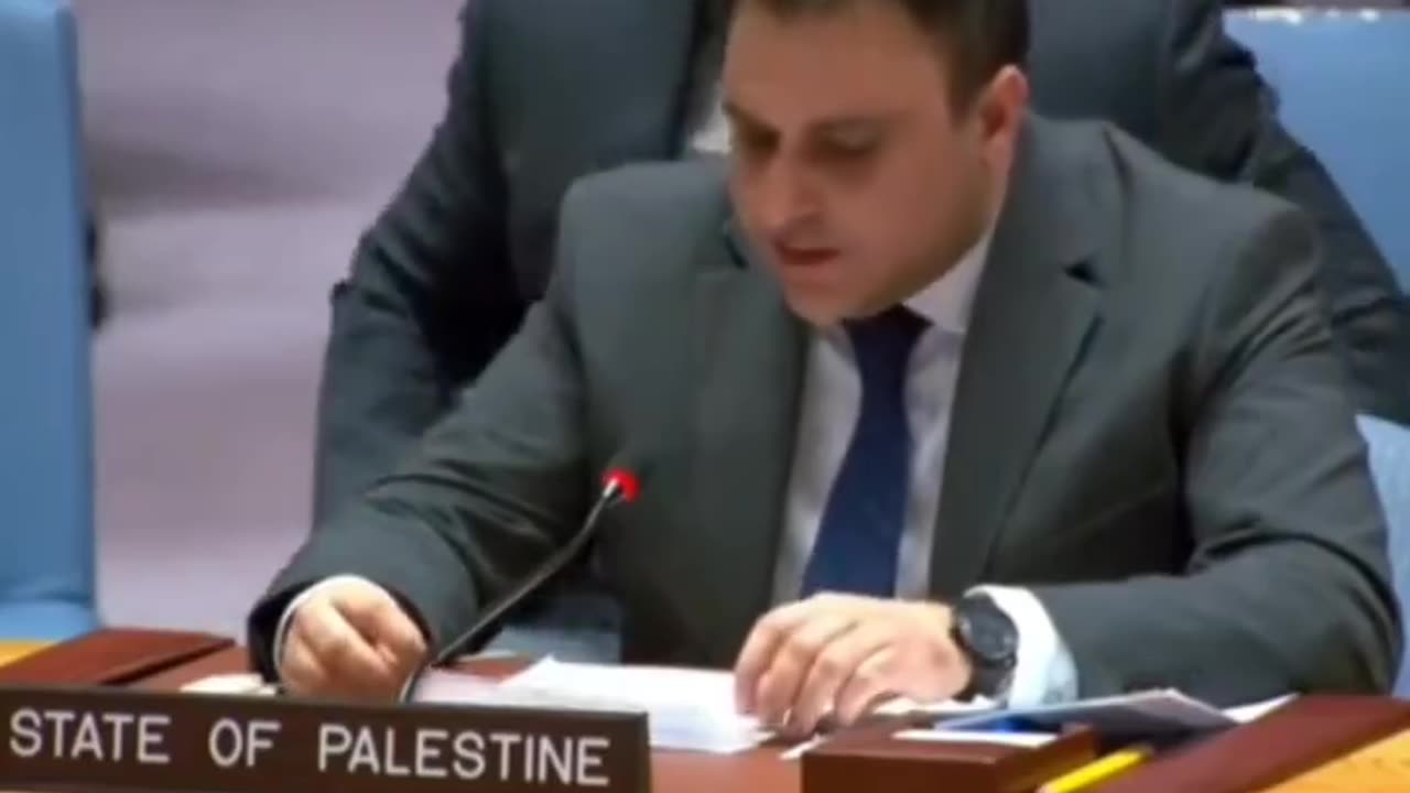 Palestinian speech at the UN
