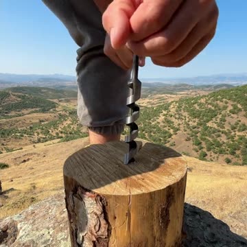 Steak and Eggs on a Swedish Log?