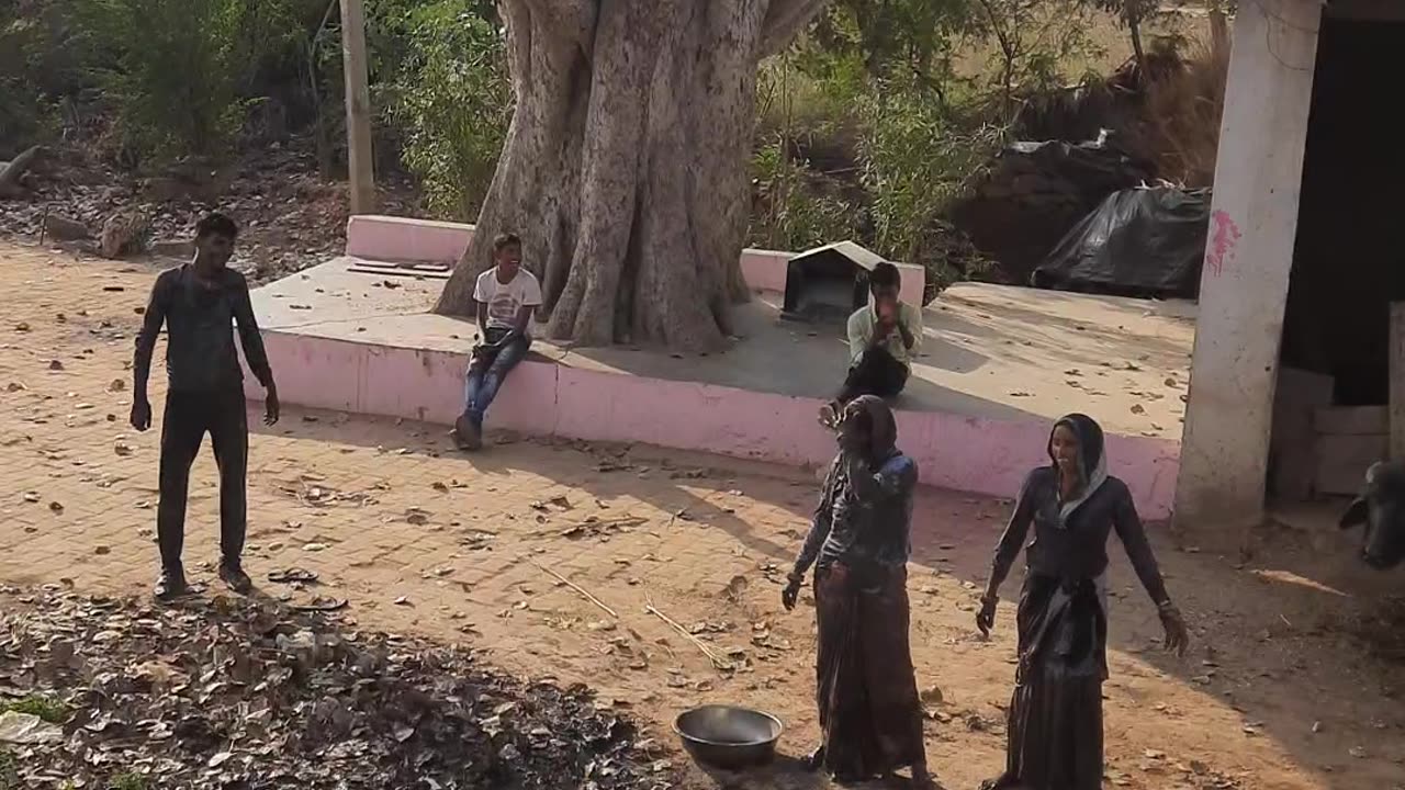 Rajasthan m devar - bhabhi Holi ।। राजस्थान में देवर भाभी होली।। Saini624