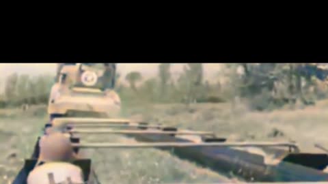 US failed battle sled design 1944 setback #Colourized footage🇺🇸 ❄️ 🎥