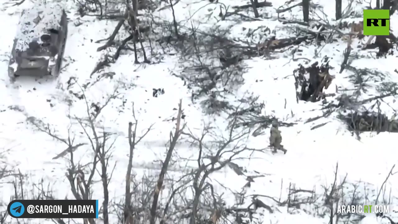 Russian forces track down Ukrainian positions