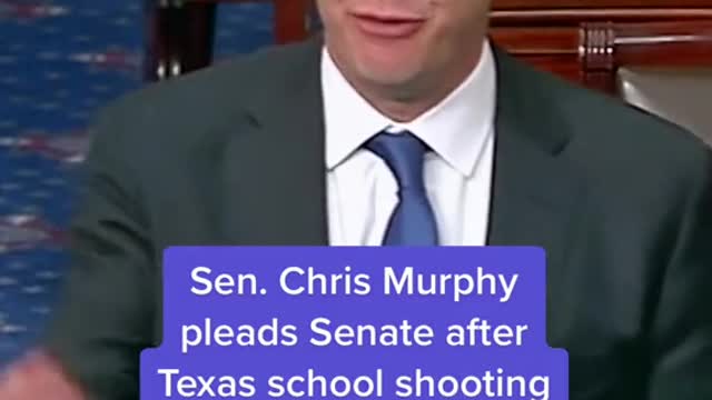 Sen. Chris Murphy’s speech follows a shooting at a Texas