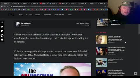 Kavanaugh's would be assassin texted his sister