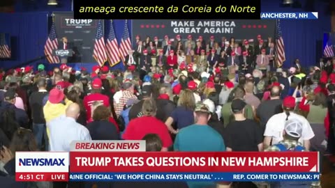 TRUMP: chamei Kim Jong Un de homenzinho foguete