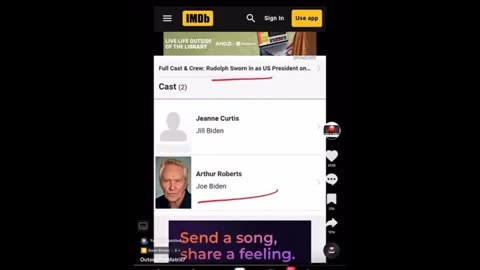 Fake Biden and IMDB ..