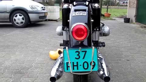 BMW R69S laufend _ running