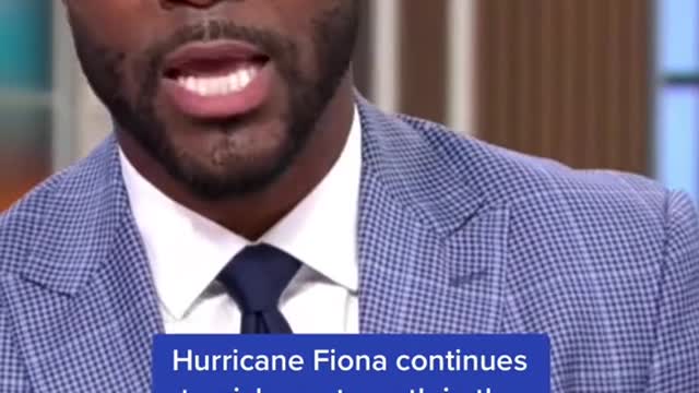 Fiona hit the Dominican Republic with sustained winds of 90 miles an hour