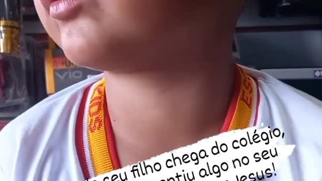 Criança Deseja Jesus...