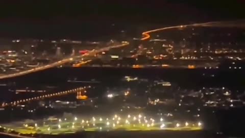Meteor Captured From Burj Khalifa😱