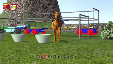 Learn Colors With Horses. Keep Follow Us For More Rhymes And Songs For Kids.