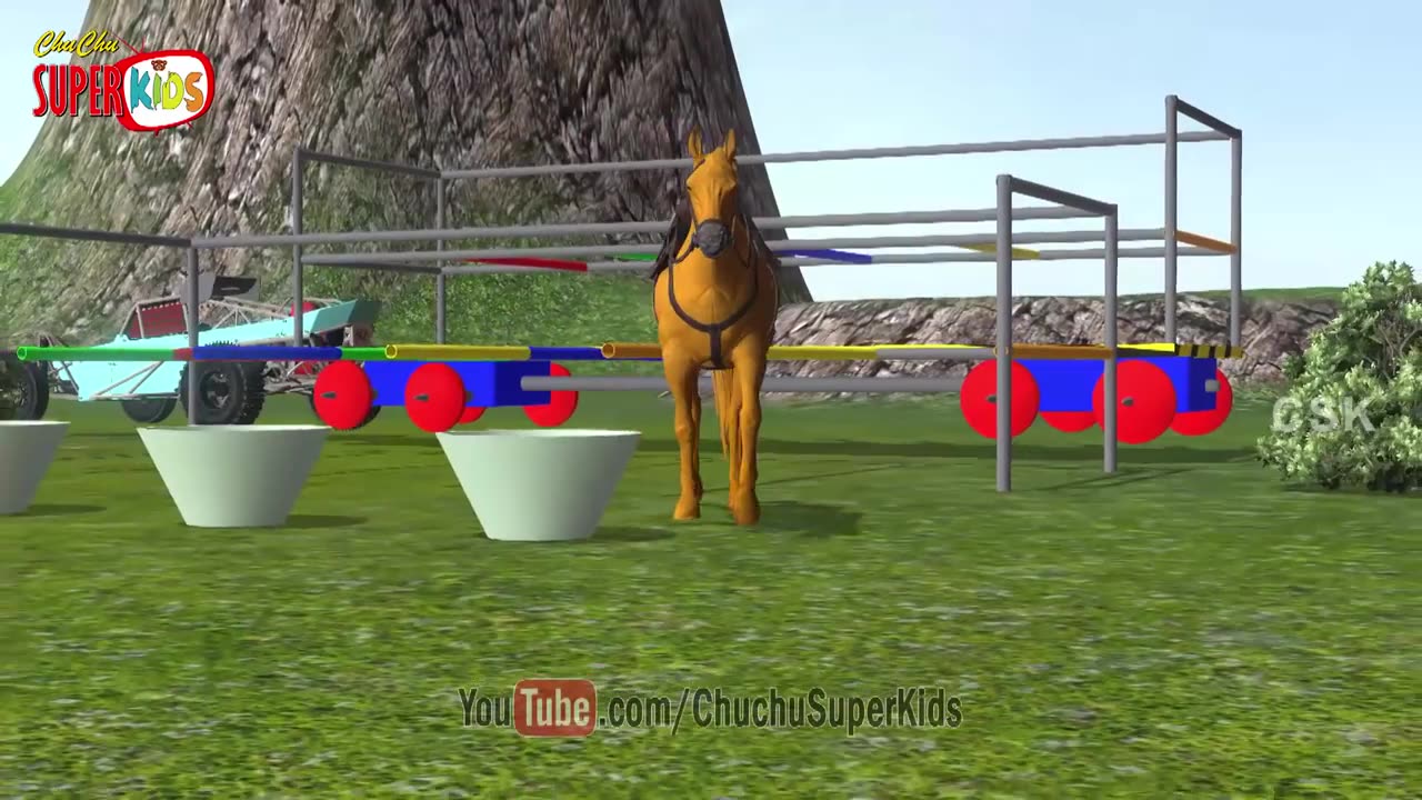 Learn Colors With Horses. Keep Follow Us For More Rhymes And Songs For Kids.
