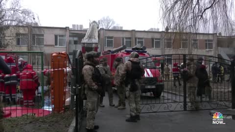 More than a dozen people killed in helicopter crash in Kyiv suburb