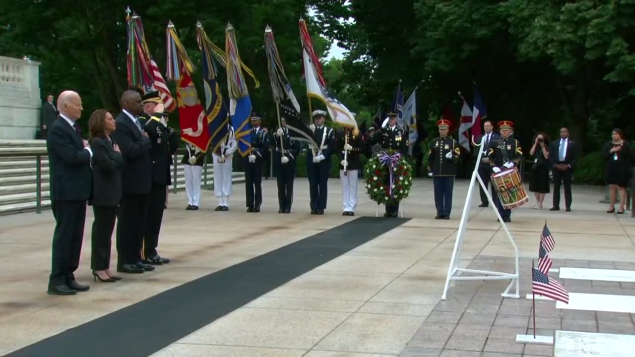 President Biden Delivers the Memorial Day Address at the 156th National Memorial Day Observance