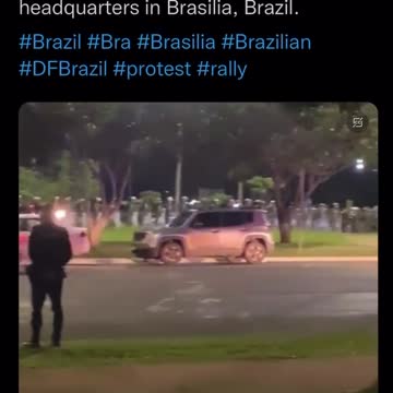 👀 Brazilian Military and Federal Police in a Face-off at Military Headquarters